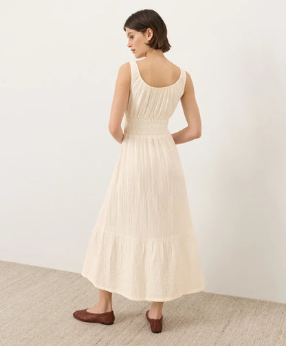 clearance coastal double gauze cami dress