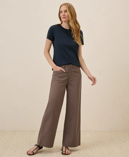 clearance luxe stretch jersey slim tee